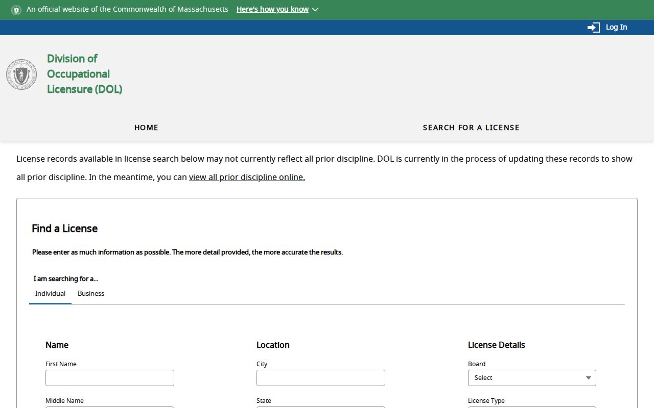 New Bedford residents directory Massachusetts license lookup search