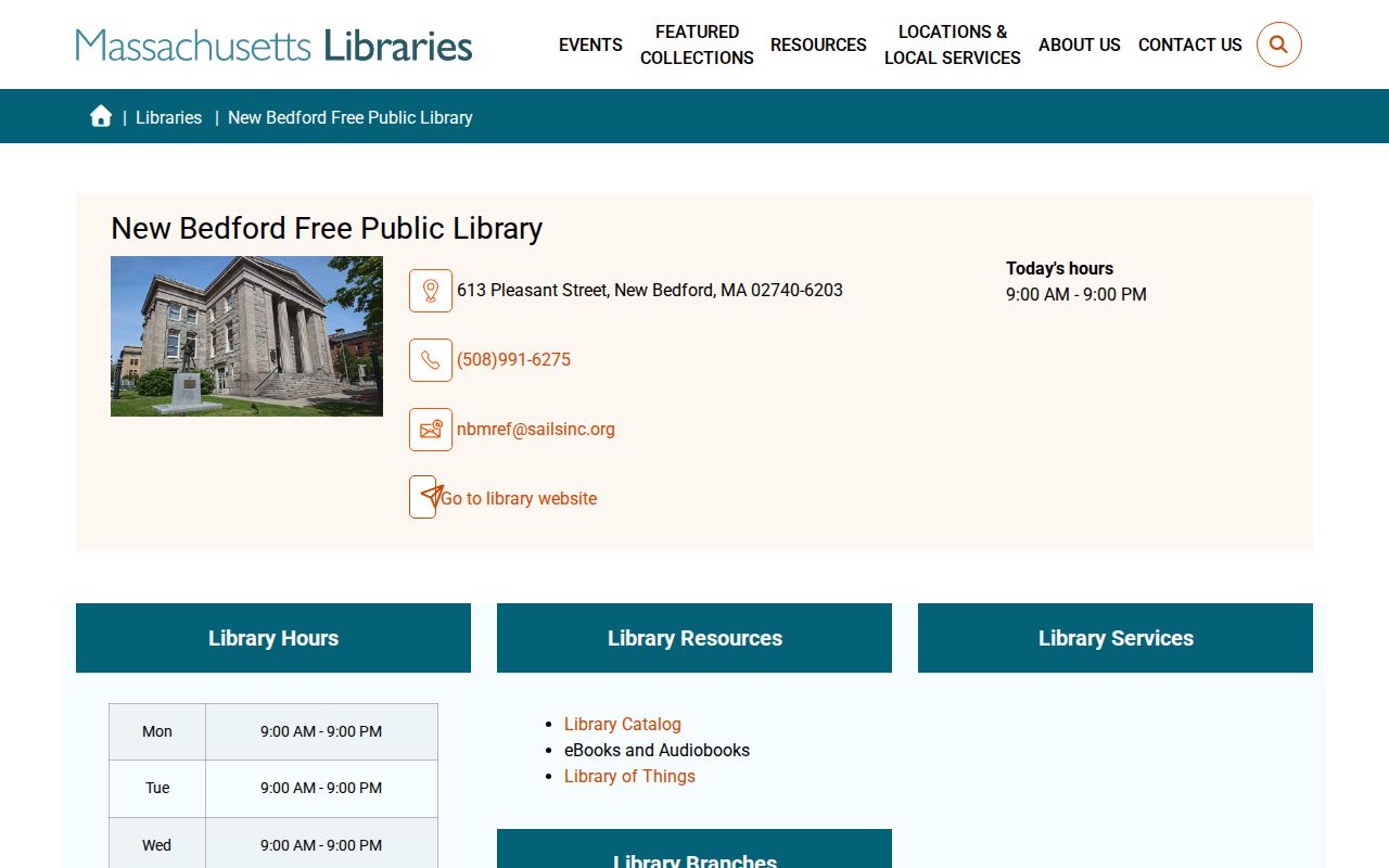 New Bedford city directory research at the public library